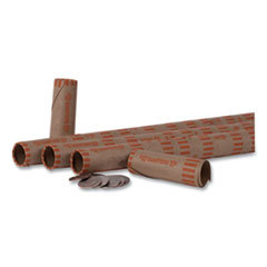 Compartment Storage Boxes & Bins; Storage Box Type: Coin Tube ; Color: Brown; Red ; Number Of Compartments: 1 ; UNSPSC Code: 44111515